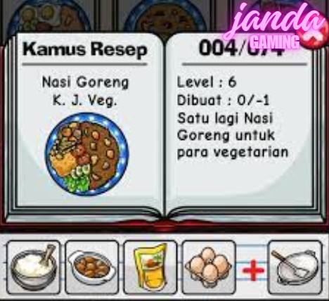 Resep Game Nasi Goreng Rahasia Mengolah Nasi Goreng Virtual